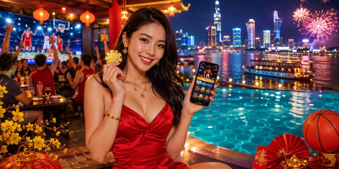 Người dùng vùng đồng bằng sông Cửu Long theo dõi kết quả bóng rổ dịp Tết trên ex3